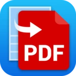 web to pdf android application logo